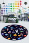 Conceptum Alfombra HMNT926 Multicolor 60 x 60 cm
